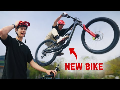 URBAN MTB with my NEW BIKE // Gabriel Wibmer