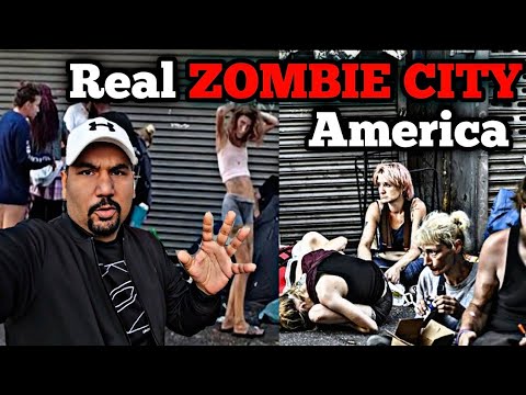 The City of ZOMBIE Dangerous 🚷Night Life America 🇺🇸