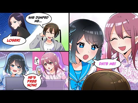 ［Manga dub］I got dumped by my girlfriend but got a harem with beautiful stremers