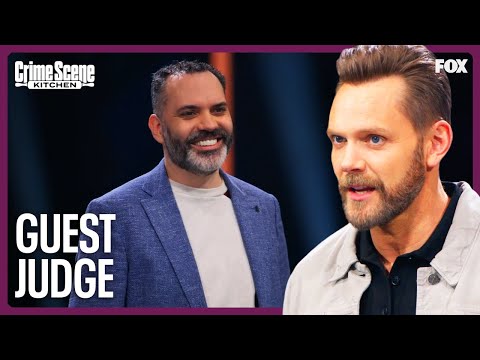 Joel McHale Introduces the Creator of Cronuts As the Guest Judge | Crime Scene Kitchen