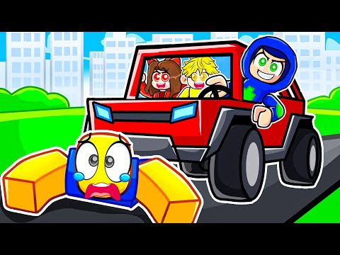 RUNNING OVER NOOBS in Roblox… 😱