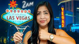 I Only Ate HAPPY HOURS for 24 Hours in LAS VEGAS