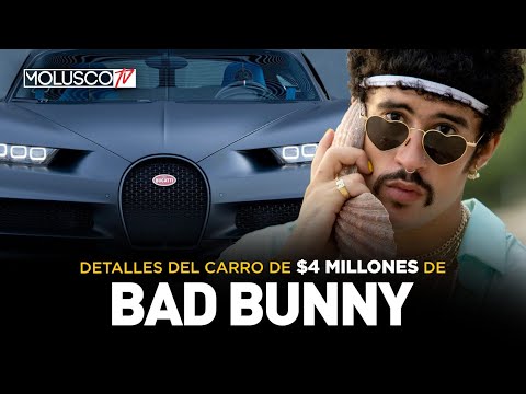 ¿QUÉ TIENE EL “BUGATTI” DE $4 MILLONES DE BAD BUNNY? DETALLES AQUÍ