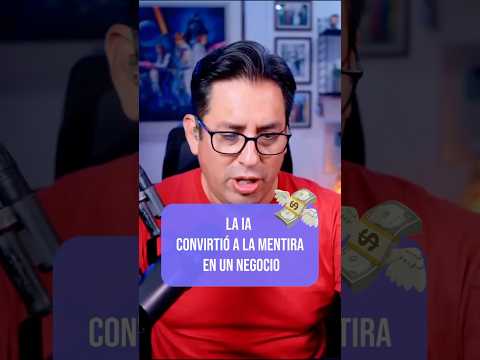 La IA convirtió a la mentira en un negocio