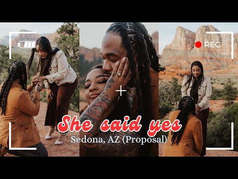 Sedona Arizona-  PROPOSING TO MY GIRLFRIEND - Surprise Proposal