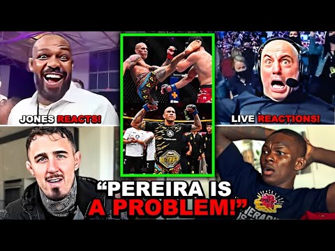 Alex Pereira’s INSANE Knockout at UFC 320 – Fans & Fighters Shocked! Jon Jones RESPONDS to Alex!