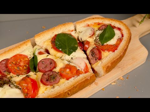 Unglaublich leckeres Frühstück❗️ Beste Brotpizza