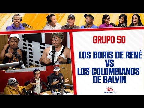 Renesistas VS Balvinistas TIRADERA EN VIVO! - Grupo 5G