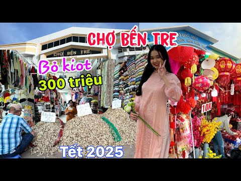 Quá thê thảm Chợ Bến Tre "KẺ KHÓC NGƯỜI CƯỜI" - Bỏ kiot 300 triệu tết 2025