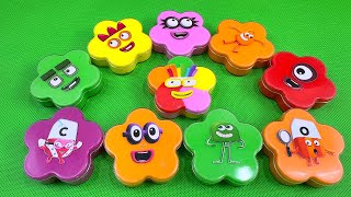 Satisfying ASMR Sounds with Colorful SLIME, Rainbows, Eggs – Relax with Numberblocks and Enjoy!