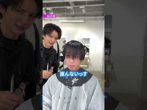 すかれ過ぎた髪を重くしていこう！ #メンズカット #メンズヘア