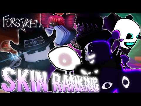 Ranking ALL 90 NEW FORSAKEN SKINS from WORST to BEST