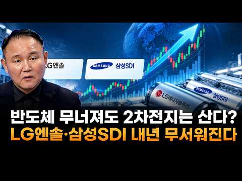 반도체 무너져도 2차전지는 산다?…LG엔솔·삼성SDI, 내년 더 무서워진다 (윤석천 경제평론가)