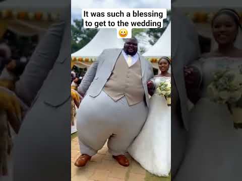 It was such a blessing to get to the wedding😀 #funny