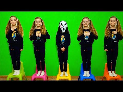 خمسة قرود صغيرة🙈 동요 와 어린이 노래  Kids Song #8