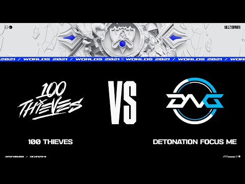 100 vs DFM｜2021 World Championship Group Stage Day 5 Game 4