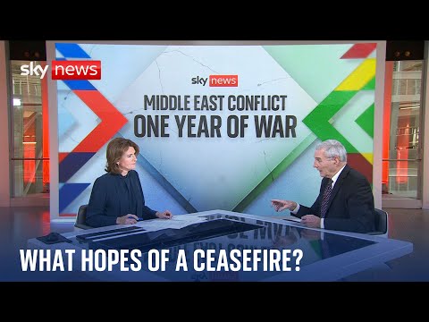 Israel-Hamas war: First anniversary of 7 October attack - Sky's military analyst reflects