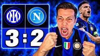 MI SENTO MALE‼️ INTER EROICA‼️ INTER-NAPOLI 3-2 😱🔥🖤💙