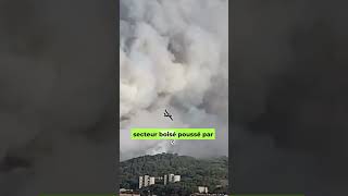 Incendie de végétation en cours à Martigues  #pompiers #incendie #info
