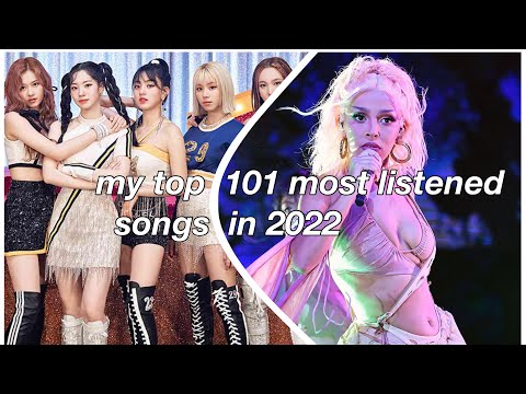 MY TOP 101 MOST LISTENED SONGS IN 2022