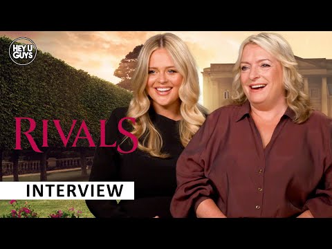 Emily Atack & Claire Rushbrook on Rivals, Jilly Cooper on set, the '80s vibe, how the cast bonded