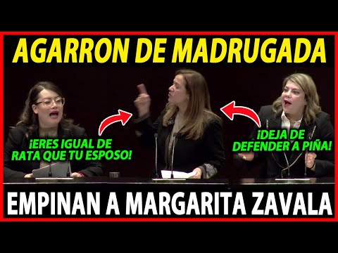 ¡PASÓ DE MADRUGADA! EMPlNAN A MARGARITA ZAVALA, CASÍ LLORA, LA DEJAN SOLA, APROBADO DE MADRUGADA