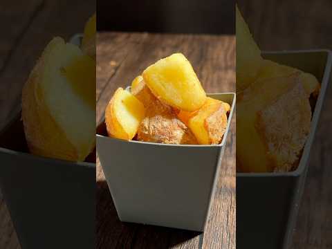 【ポテト好きにみてほしい🥔】揚げずにできるカリほくポテト再現したら旨過ぎた！