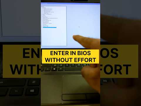 How to enter in windows 11 Bios without pressing any keys! #pctipsandtricks #windows11 #shorts