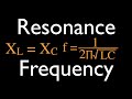 Resonance in RLC Circuits