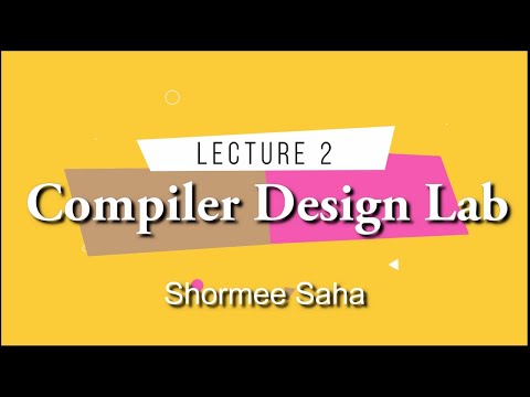 Compiler Design Lab 2 | Phases in compiler (Lexical,...