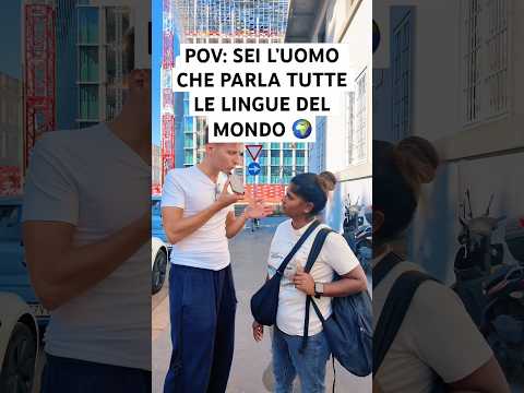 Ci capiamo subito #shorts #ironia #comicità #imitazioni #poliglotta