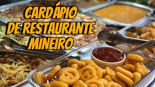 SELF SERVICE MINEIRO COMIDA DE RESTAURANTE