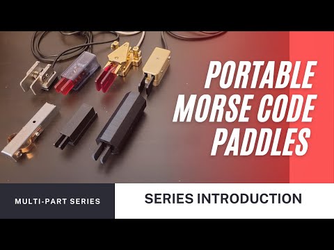 Portable Morse Code Paddles Series Introduction