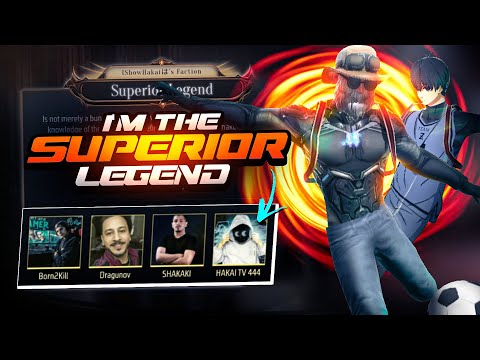 YES I'M THE SUPERIOR LEGEND in Free FIRE👑 || BLUELOCK BUNDLE⚽ || ft.@BARDACHYT 👽