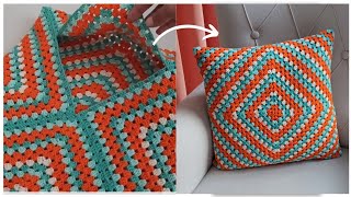 Make Your Own Cozy Pillow With Just Yarn and a Hook!