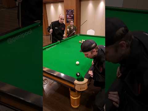 7 cushions off the point #billiards #8ballpool #skills #funny #funnyvideo