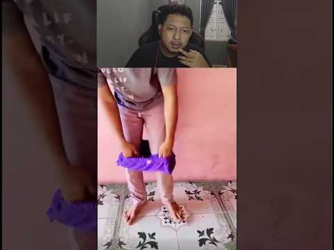 cara ganti celana tanpa dibuka