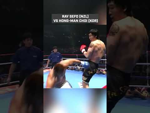 Ray Sefo and Hong-Man Choi’s ELECTRIC fight ⚡️