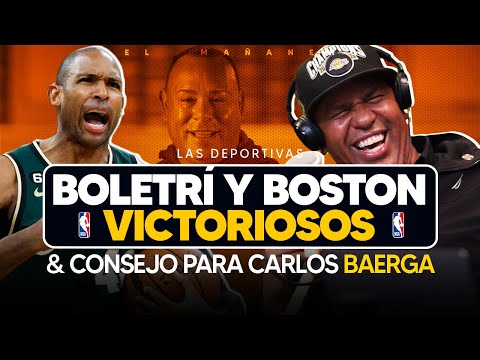 Mensaje para Carlos Baerga - Boletrí y Boston victoriosos  (Las Deportivas)