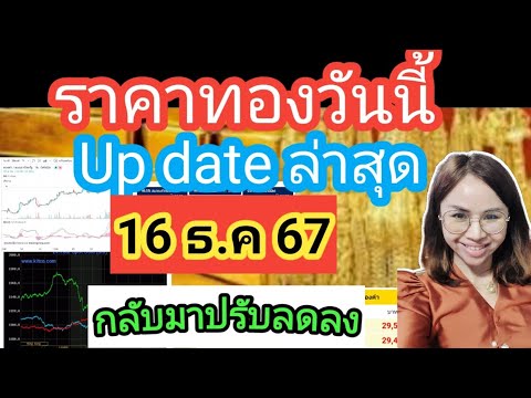 ราคาทองวันนี้16ธ.ค67ราคาทองล่าสุดวันนี้ราคาทองคำราคาทองรูปพร