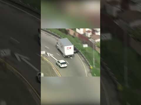 CAMIONERO pone FIN a una PERSECUCIÓN policial