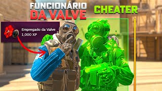 CHEATER misterioso é AMIGO de FUNCIONÁRIOS da VALVE e tem “PASSE LIVRE” para XITAR no CS 2