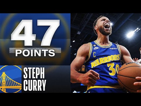 Stephen Curry ERUPTS In Warriors Win With 47 PTS, 8 REB & 8 AST video clip