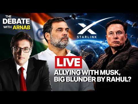 Debate With Arnab LIVE: Rahul Gandhi Siding With Elon Musk Is A Strategic Blunder?