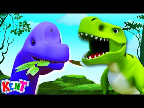 Kent The Elephant | T-Rex Dinosaur Song 🦖+ More Nursery Rhymes And Kids Songs