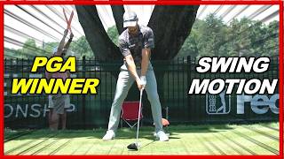 PGA Winner "Wyndham Clark" Iron & Driver Swing Motions