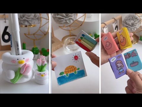 DIY Easy Creative Paper Craft When You’re Bored | School Supplies | paper craft