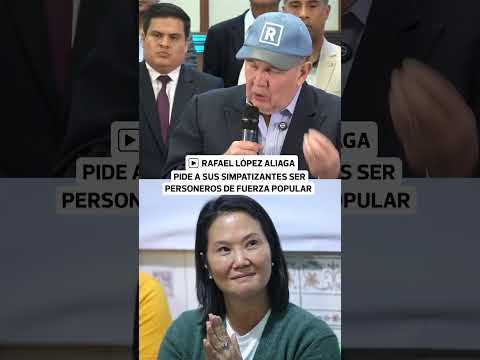 López Aliaga respalda a Keiko Fujimori en segunda vuelta 2026 | Correo