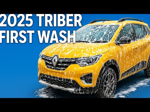 2025 Renault Triber First Wash | Pure Shine & Detailing