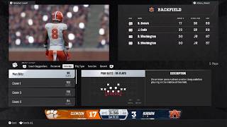 Clemson vs Auburn week 4